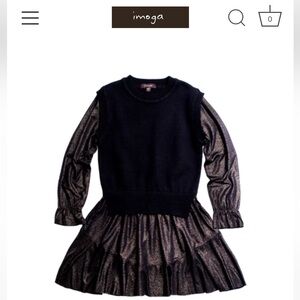 Imoga Girls Trina Dress size 8